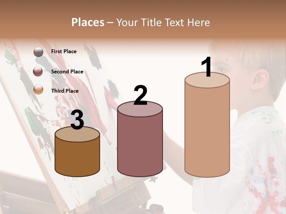 Ore School American Preschool PowerPoint Template