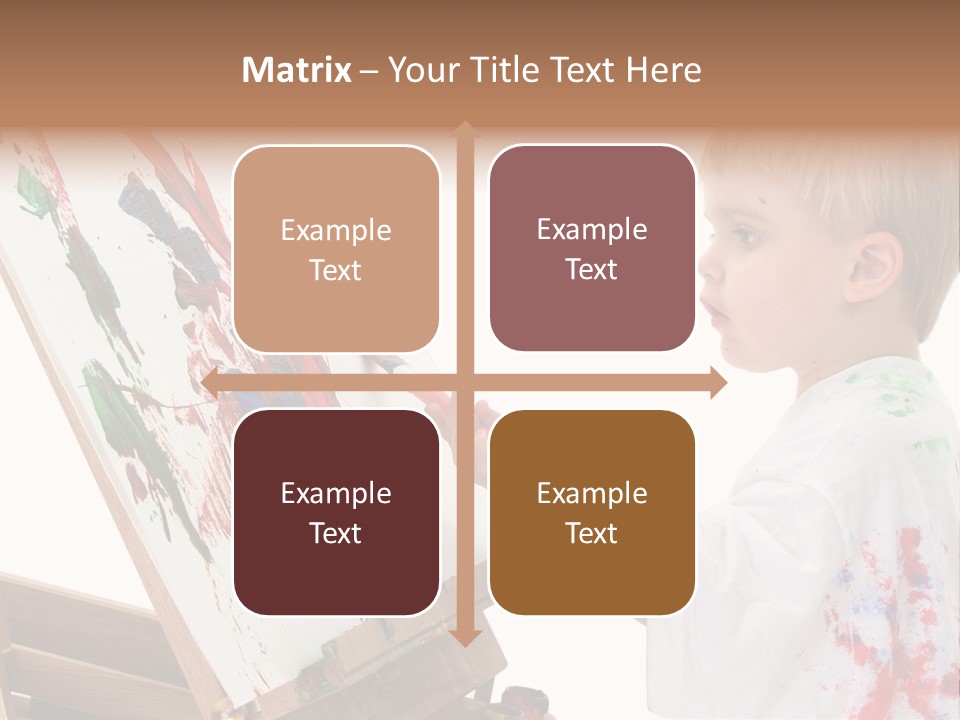 Ore School American Preschool PowerPoint Template