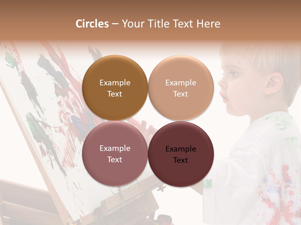 Ore School American Preschool PowerPoint Template