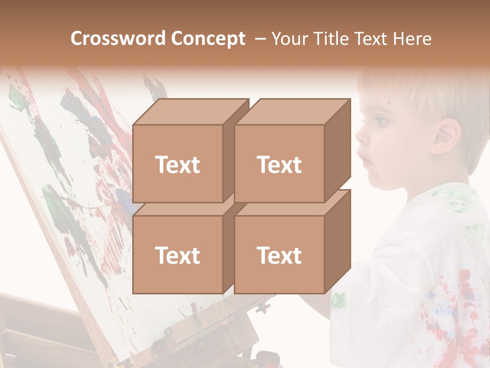 Ore School American Preschool PowerPoint Template