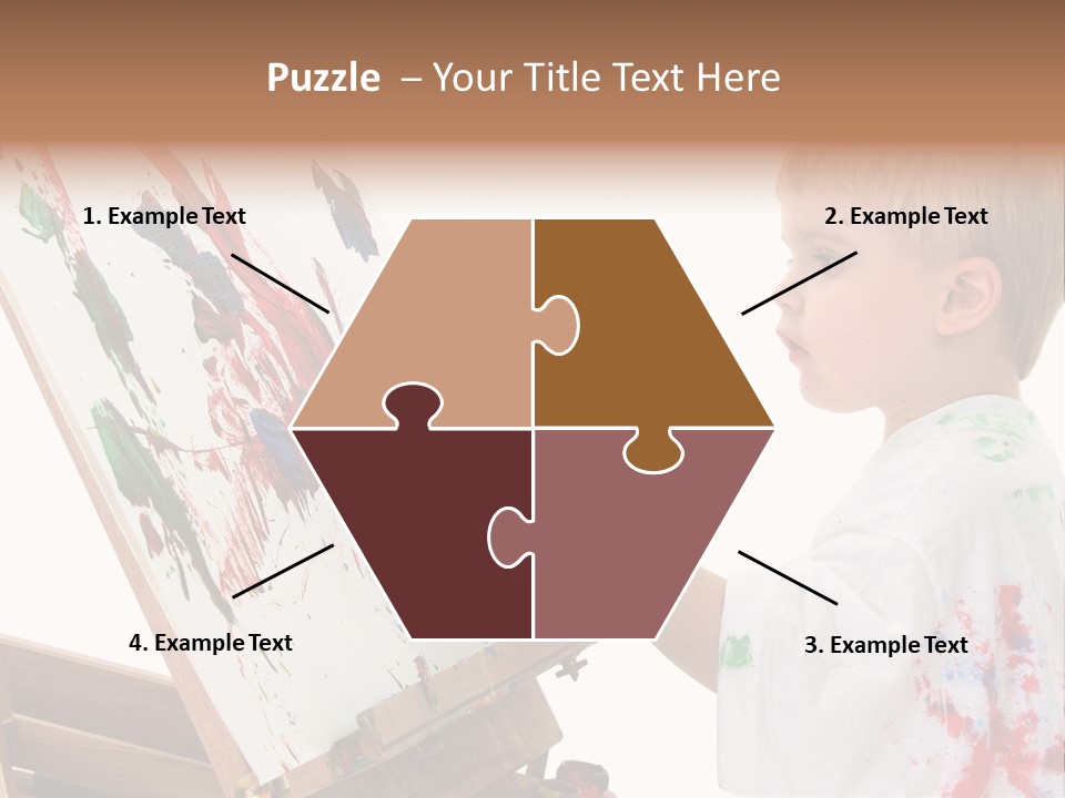 Ore School American Preschool PowerPoint Template