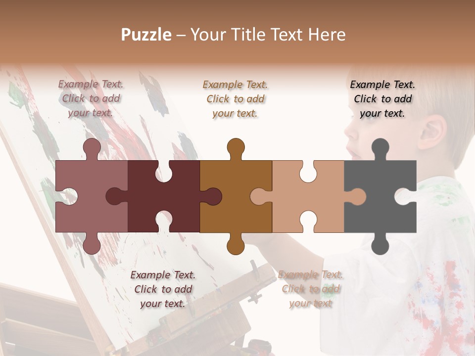 Ore School American Preschool PowerPoint Template