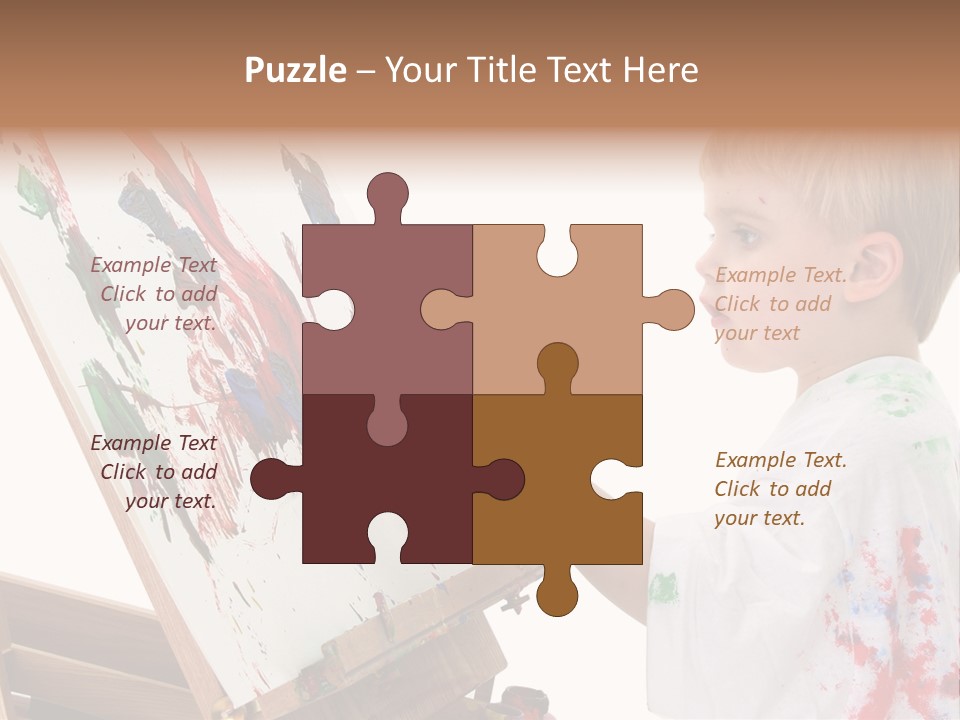 Ore School American Preschool PowerPoint Template