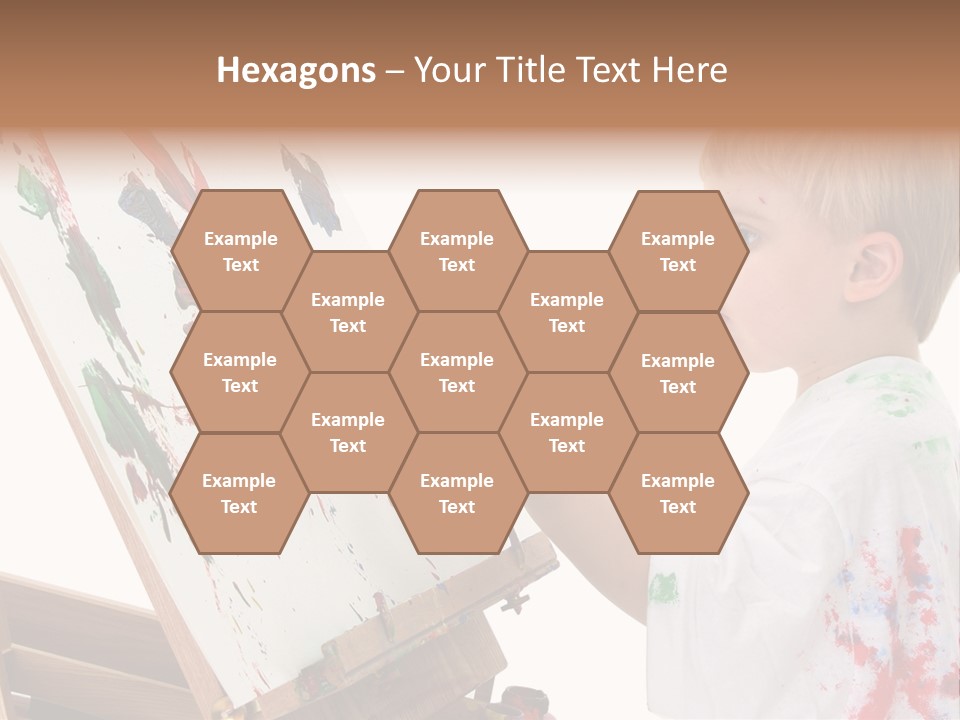 Ore School American Preschool PowerPoint Template