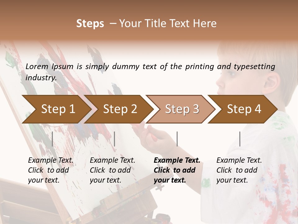 Ore School American Preschool PowerPoint Template