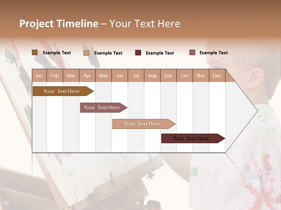 Ore School American Preschool PowerPoint Template