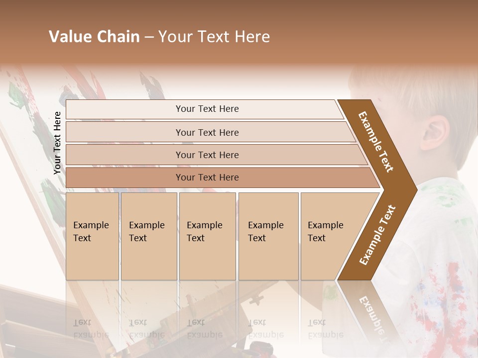 Ore School American Preschool PowerPoint Template