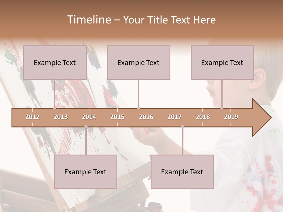 Ore School American Preschool PowerPoint Template