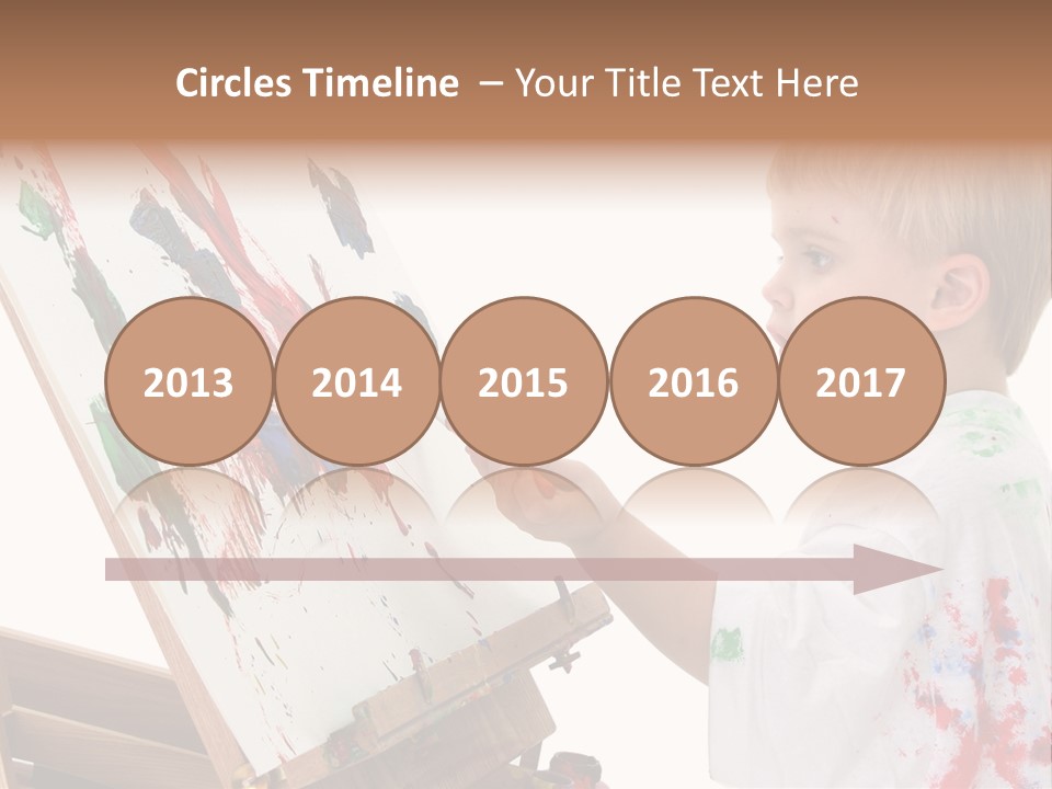 Ore School American Preschool PowerPoint Template