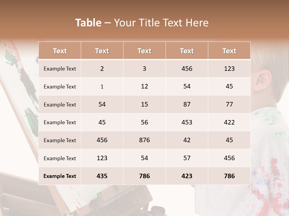 Ore School American Preschool PowerPoint Template