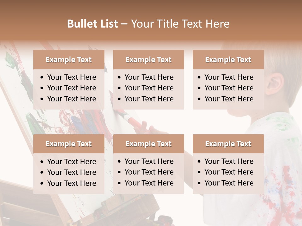 Ore School American Preschool PowerPoint Template