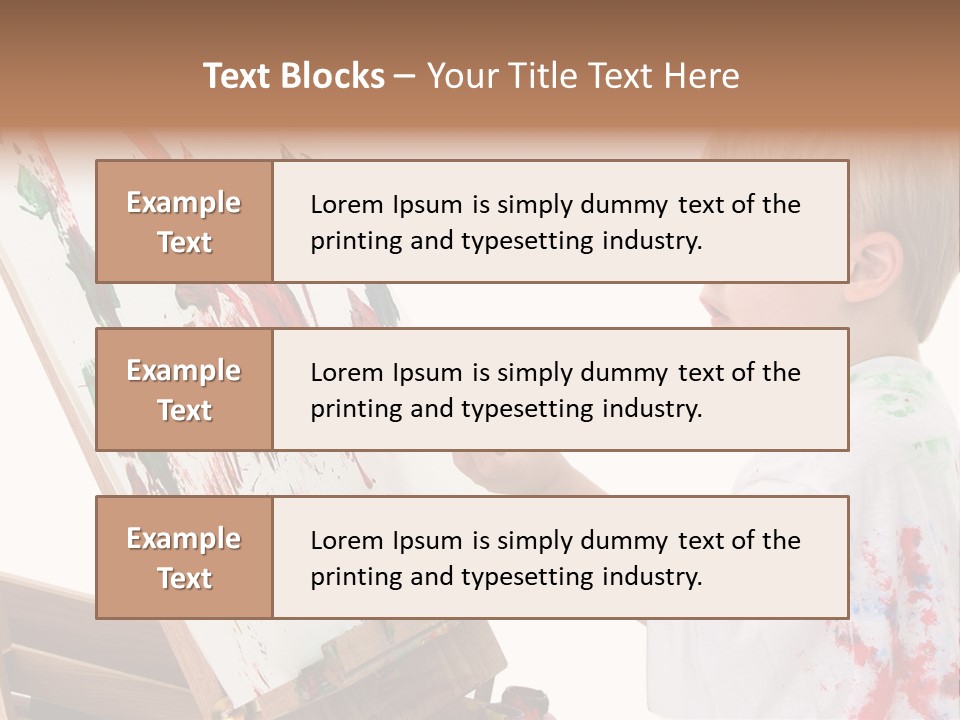 Ore School American Preschool PowerPoint Template