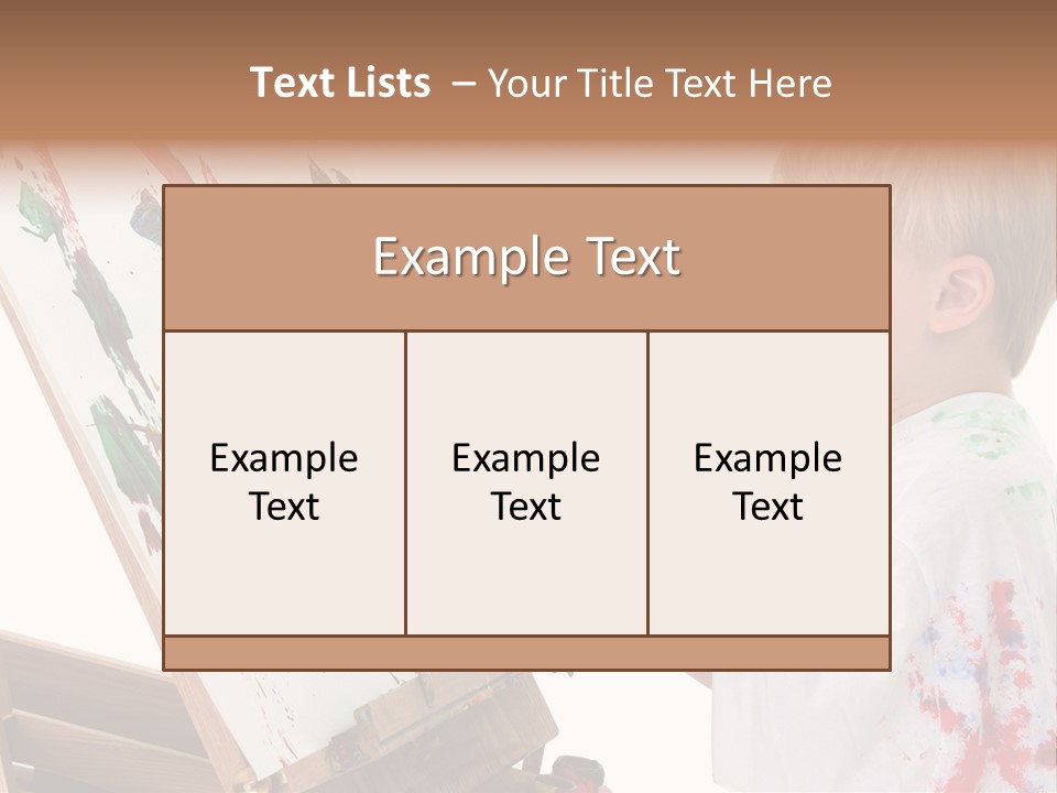 Ore School American Preschool PowerPoint Template