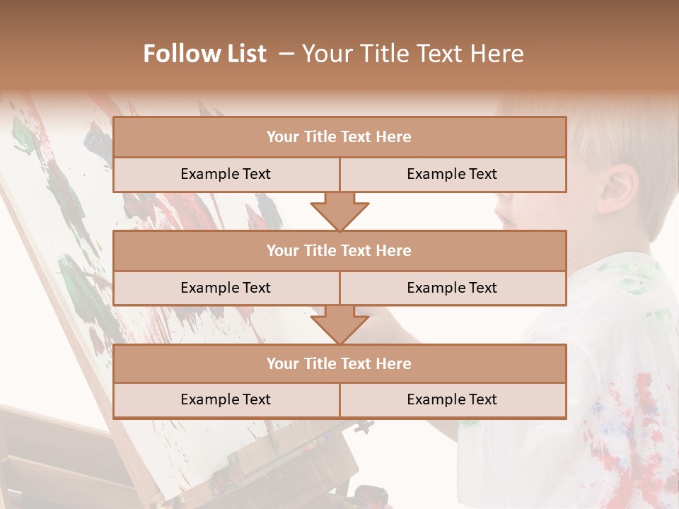 Ore School American Preschool PowerPoint Template