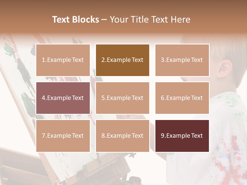 Ore School American Preschool PowerPoint Template