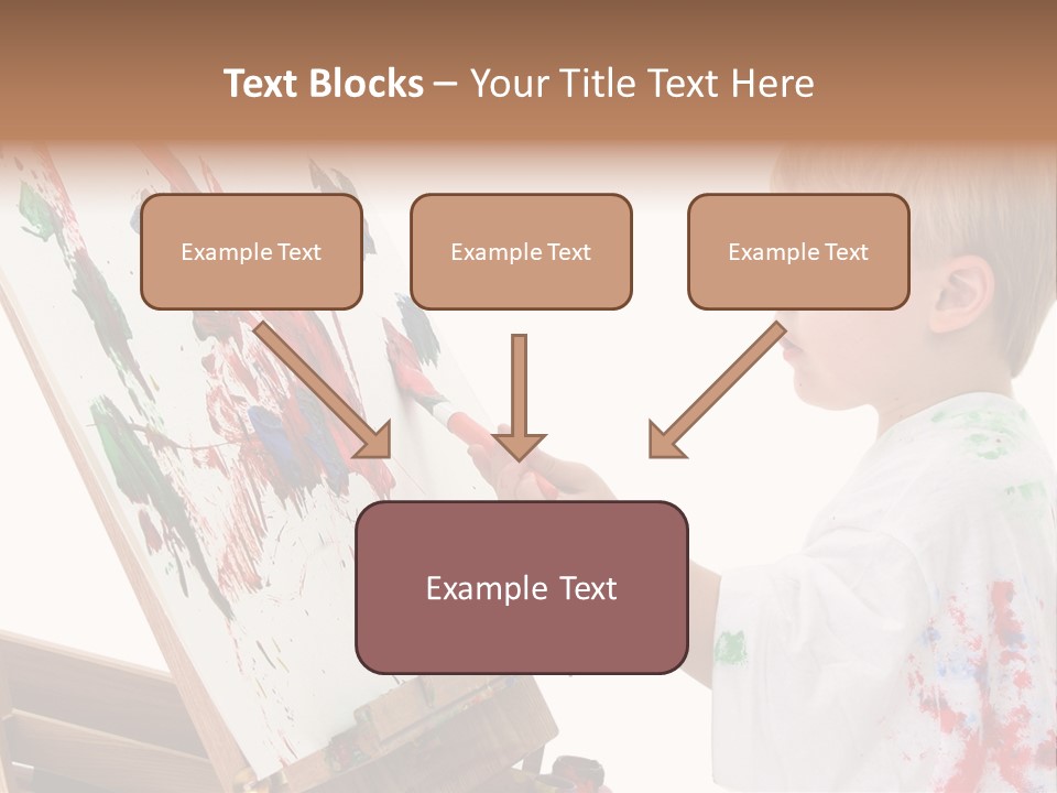 Ore School American Preschool PowerPoint Template