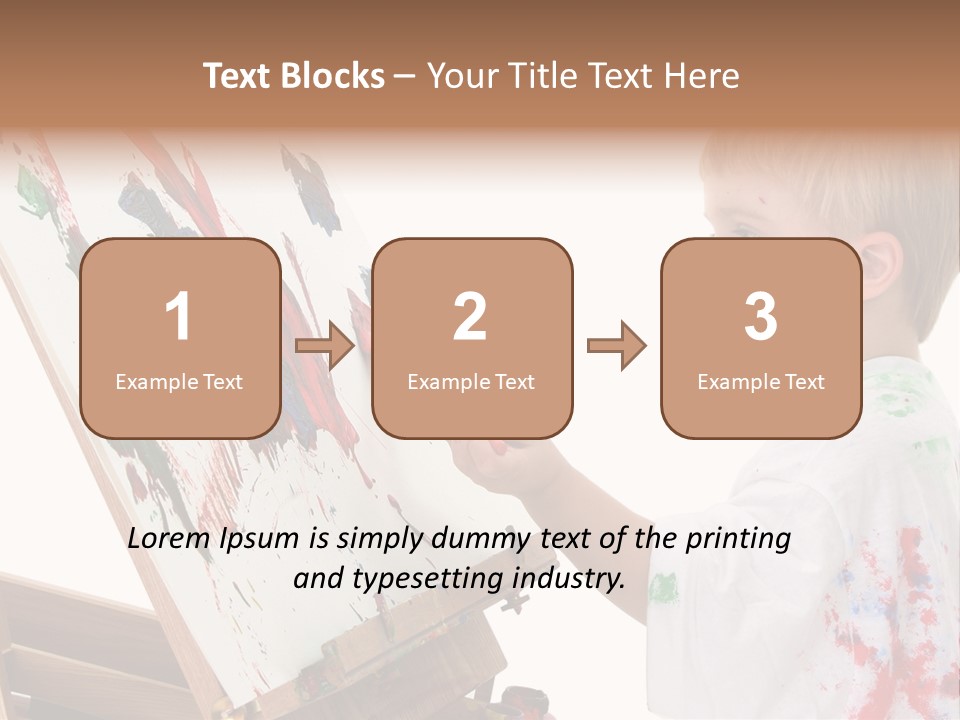 Ore School American Preschool PowerPoint Template
