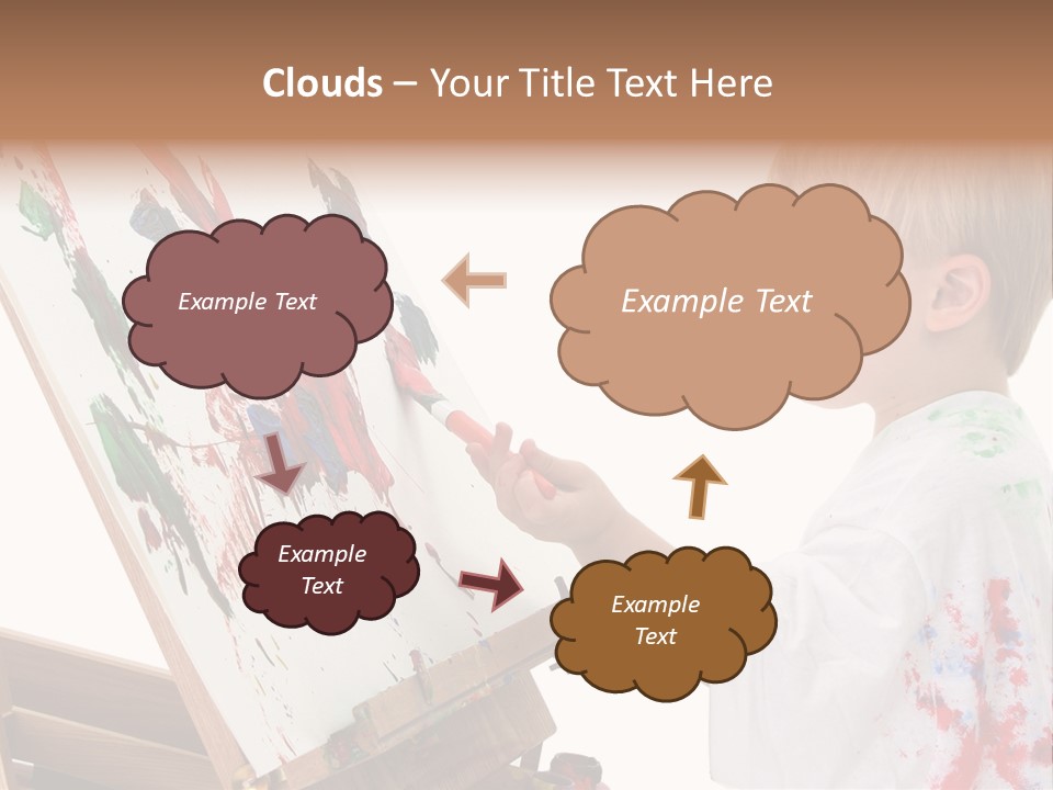 Ore School American Preschool PowerPoint Template