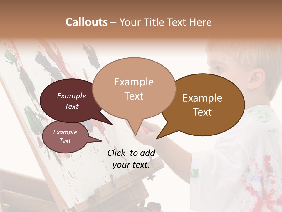 Ore School American Preschool PowerPoint Template