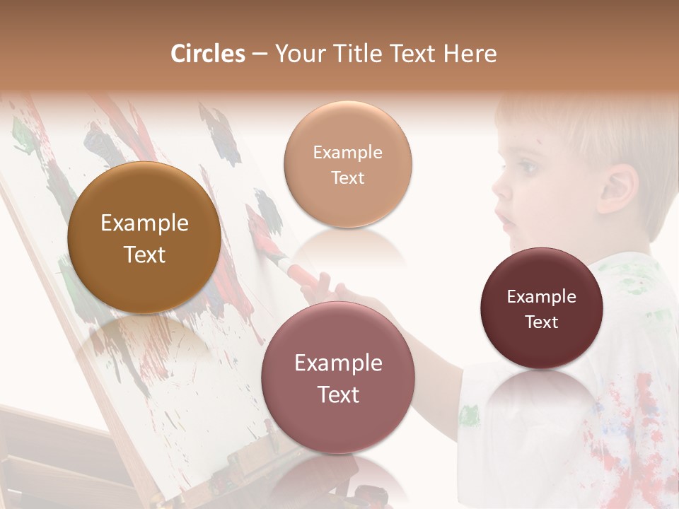 Ore School American Preschool PowerPoint Template