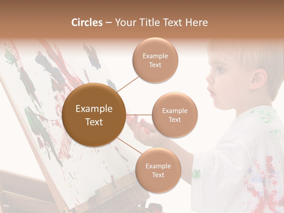 Ore School American Preschool PowerPoint Template