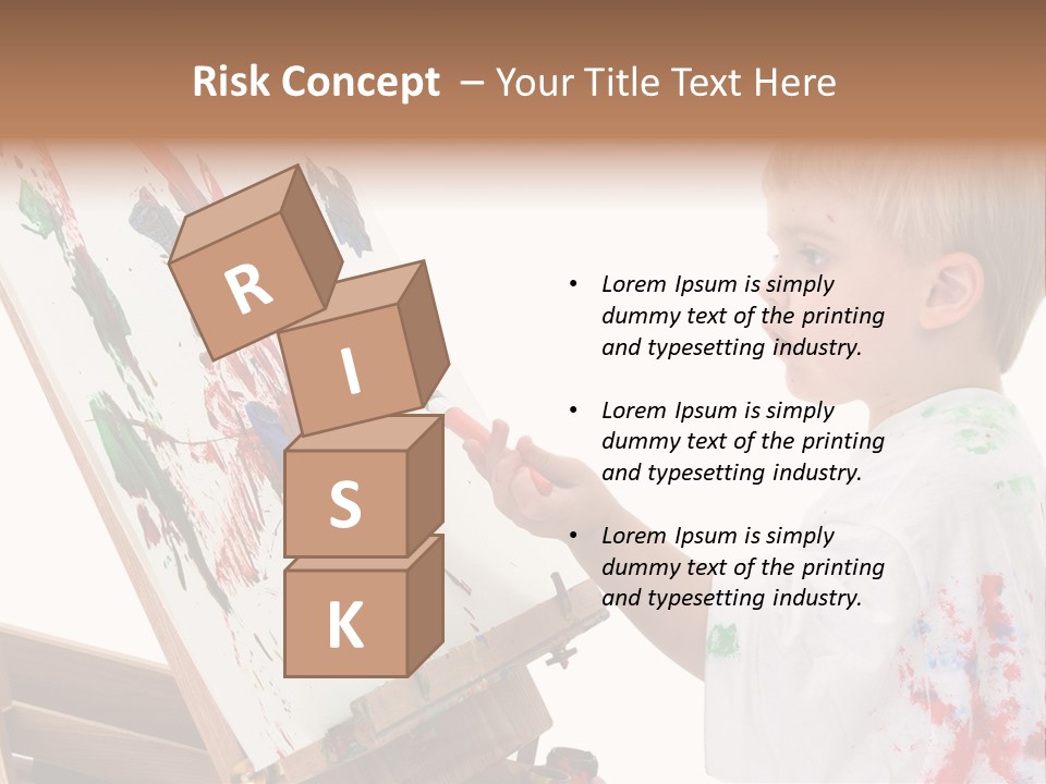 Ore School American Preschool PowerPoint Template