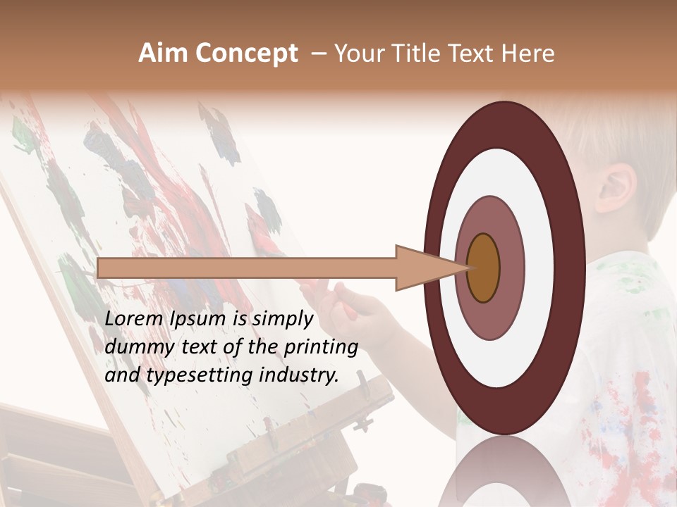 Ore School American Preschool PowerPoint Template