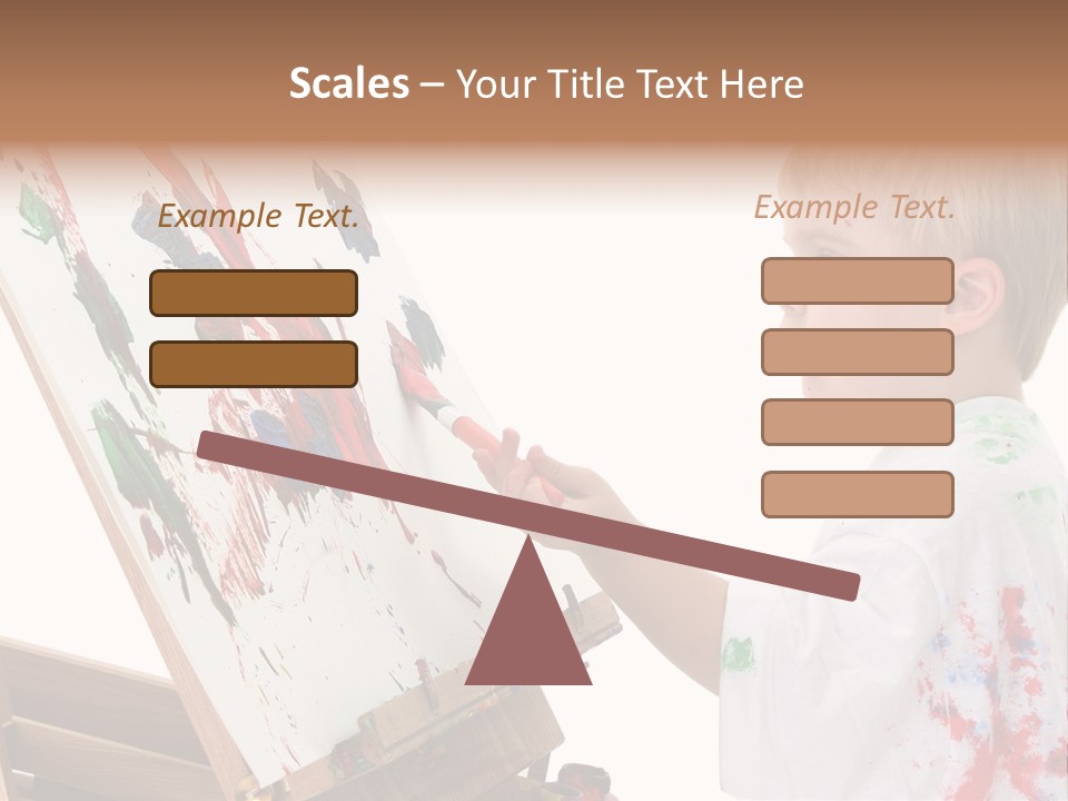 Ore School American Preschool PowerPoint Template