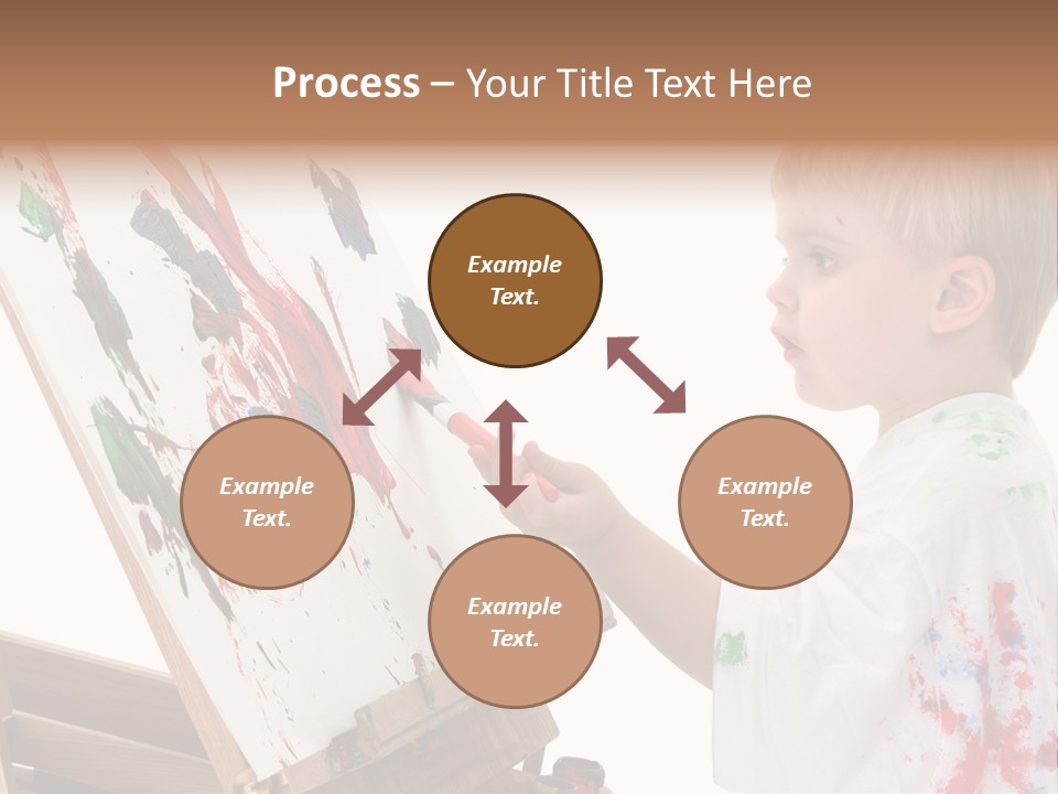 Ore School American Preschool PowerPoint Template