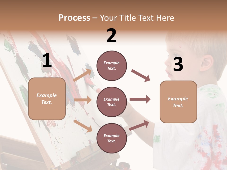 Ore School American Preschool PowerPoint Template