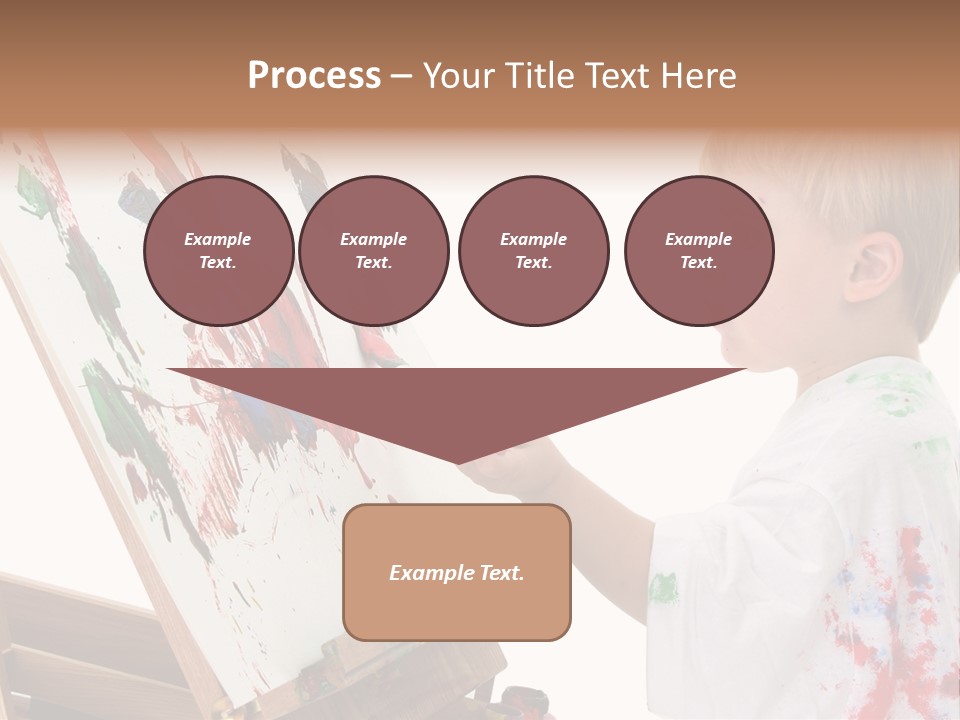 Ore School American Preschool PowerPoint Template