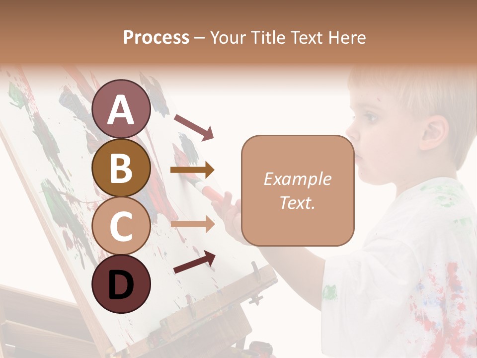 Ore School American Preschool PowerPoint Template