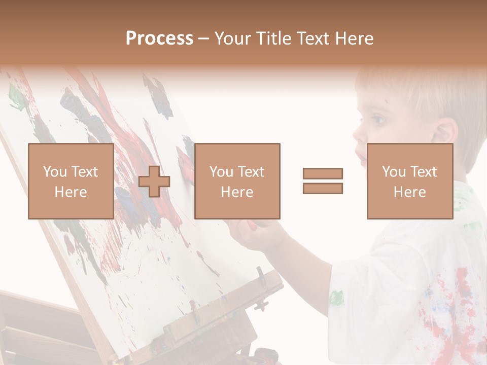 Ore School American Preschool PowerPoint Template