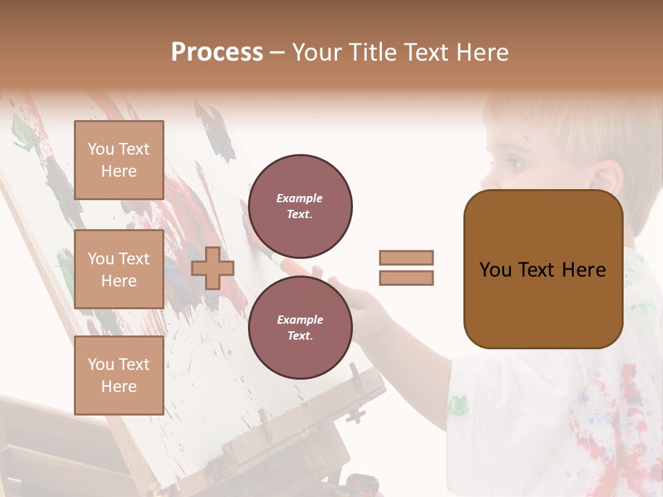 Ore School American Preschool PowerPoint Template