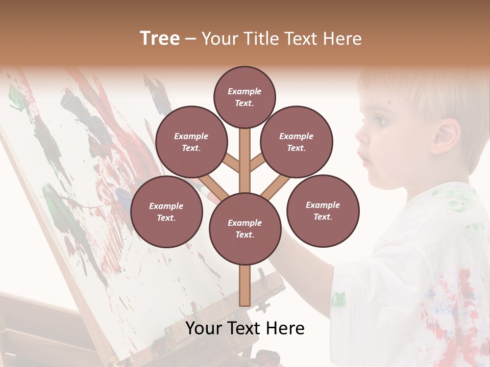 Ore School American Preschool PowerPoint Template