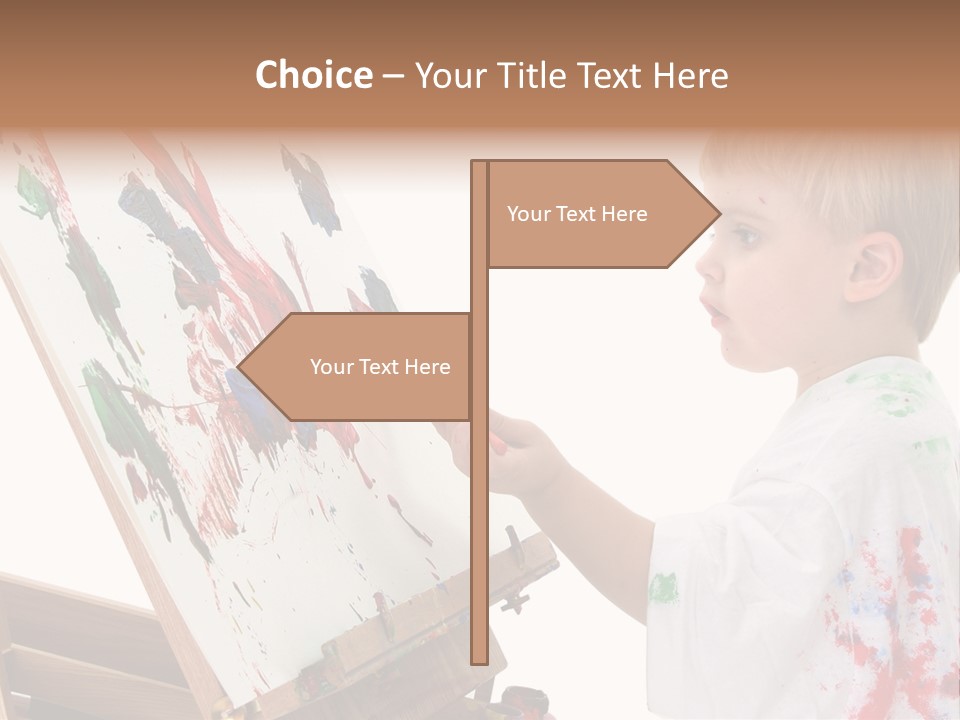 Ore School American Preschool PowerPoint Template