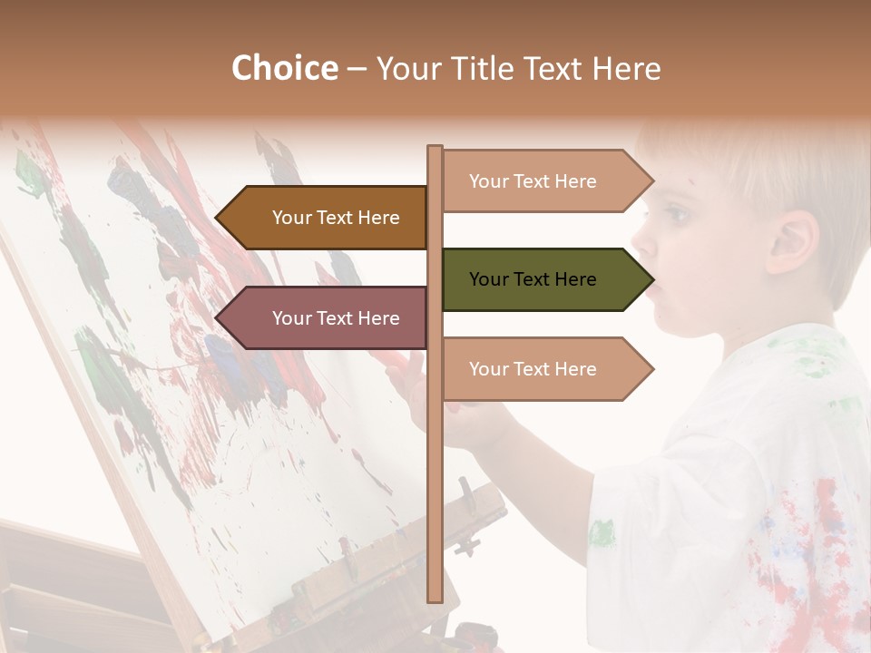 Ore School American Preschool PowerPoint Template