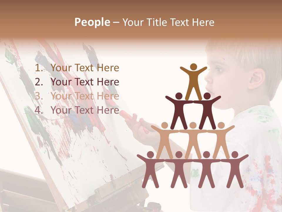 Ore School American Preschool PowerPoint Template