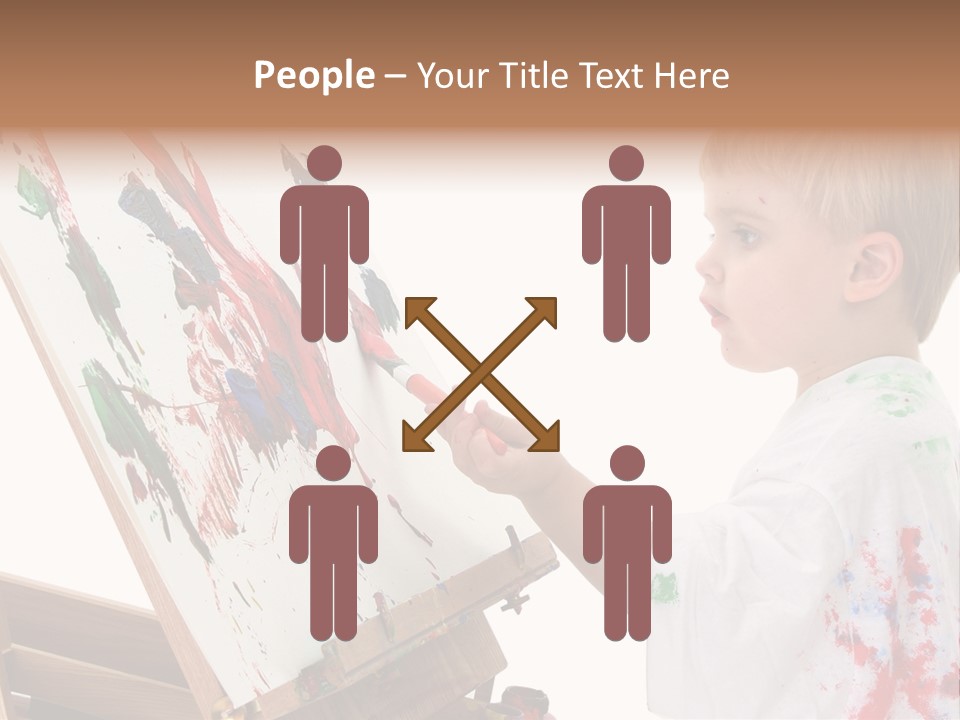 Ore School American Preschool PowerPoint Template