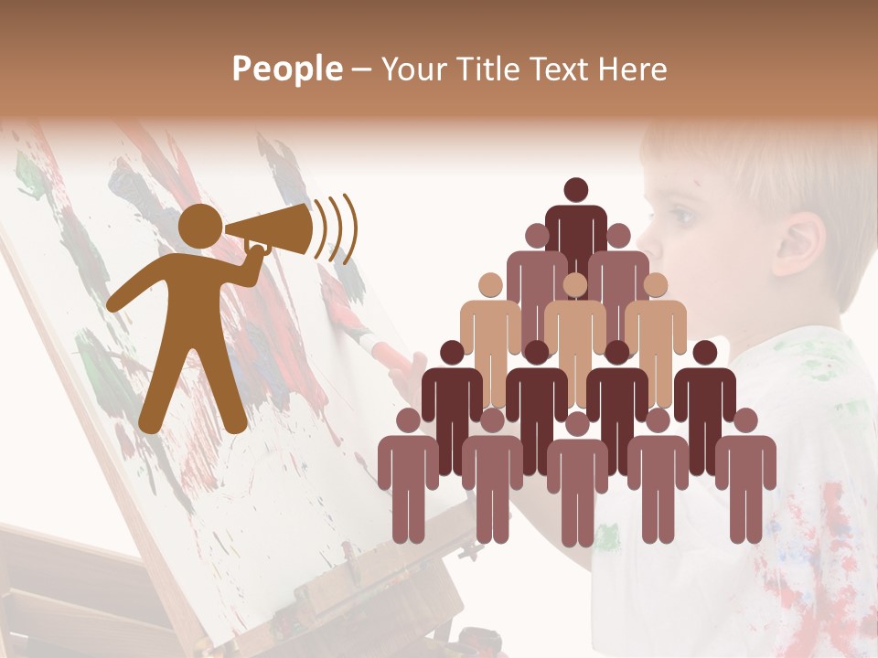 Ore School American Preschool PowerPoint Template