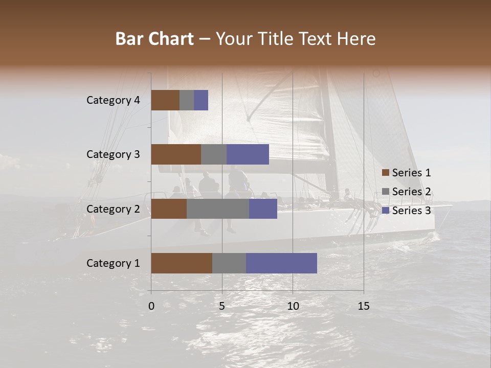 Veil Sail Yacht PowerPoint Template