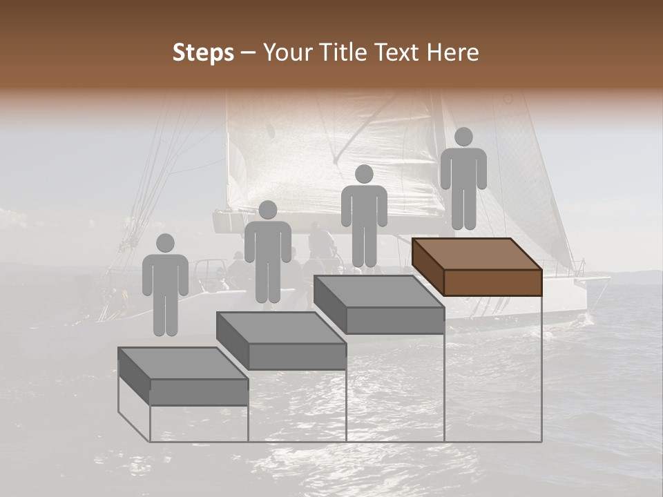 Veil Sail Yacht PowerPoint Template