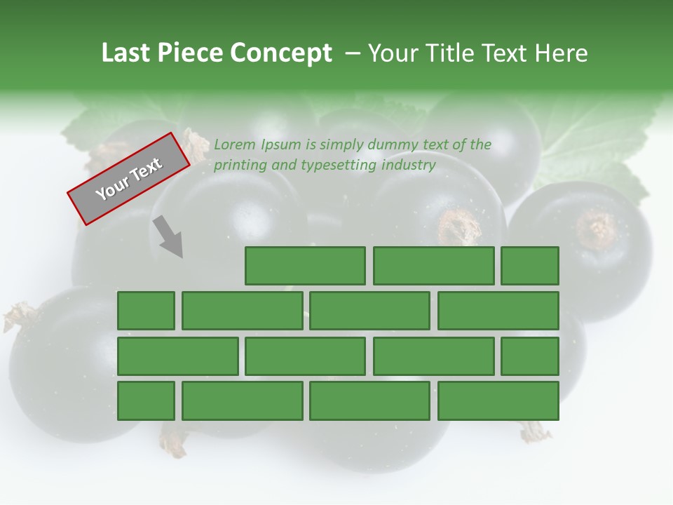 White Berry Food PowerPoint Template