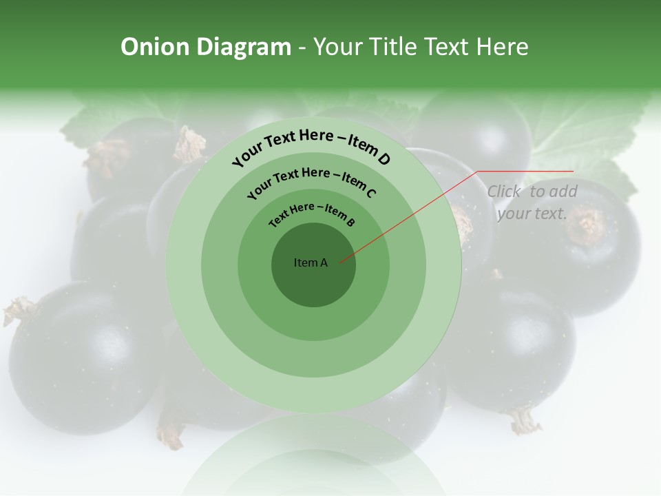 White Berry Food PowerPoint Template