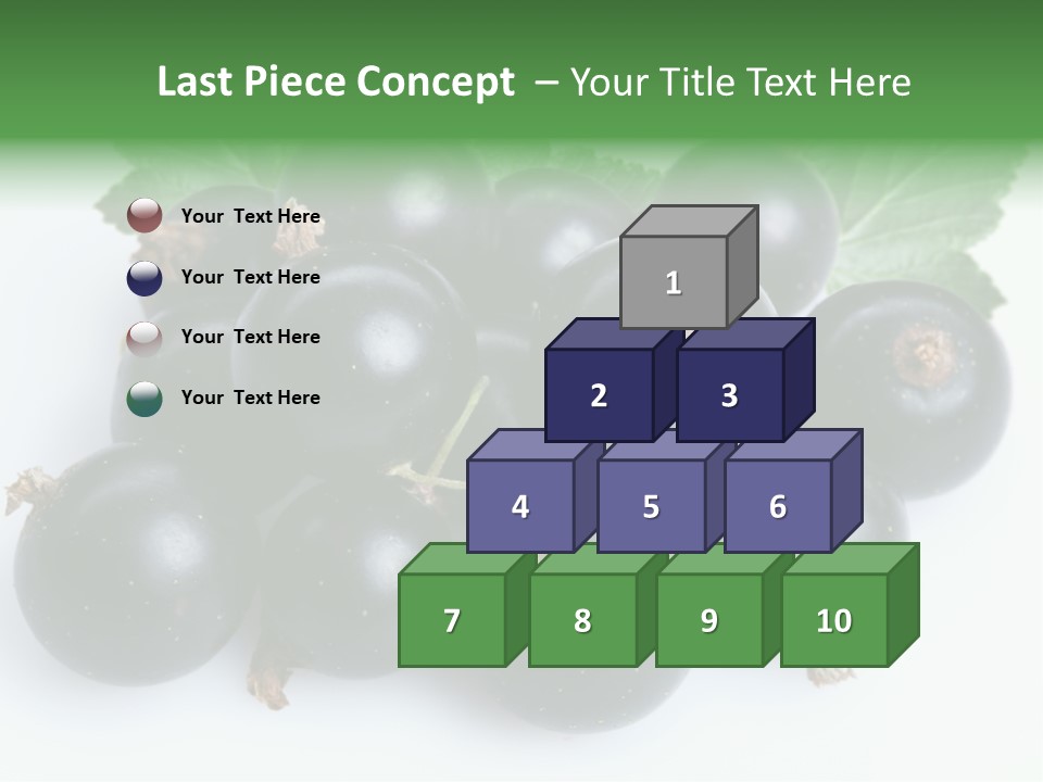 White Berry Food PowerPoint Template