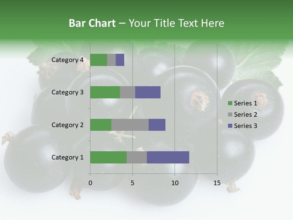 White Berry Food PowerPoint Template