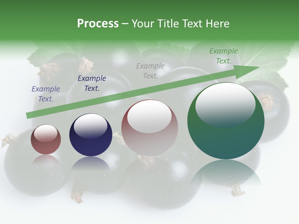 White Berry Food PowerPoint Template