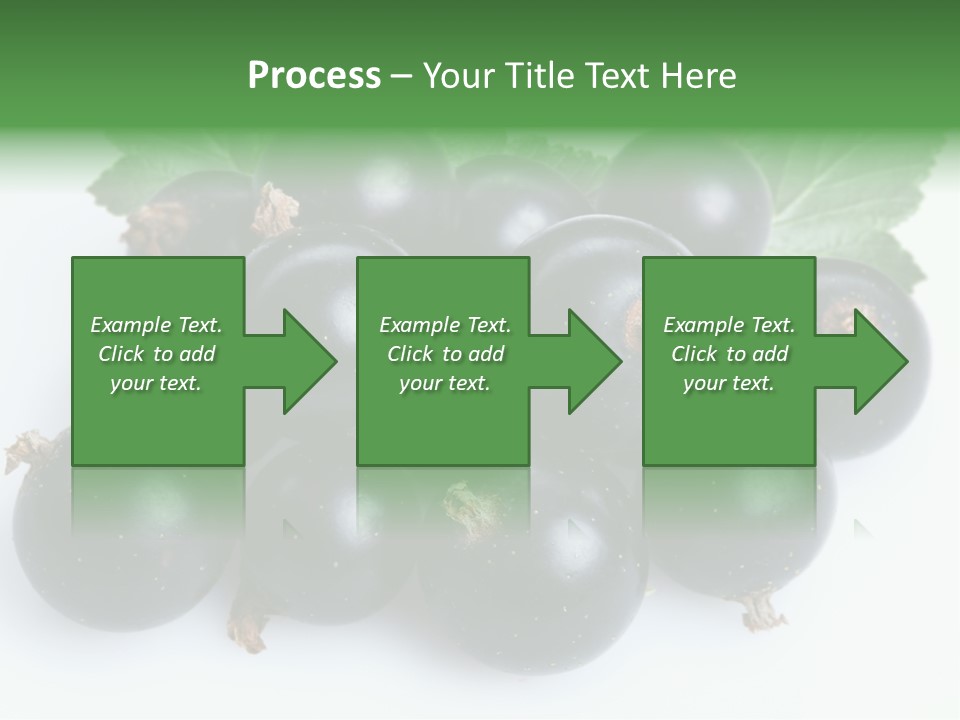 White Berry Food PowerPoint Template