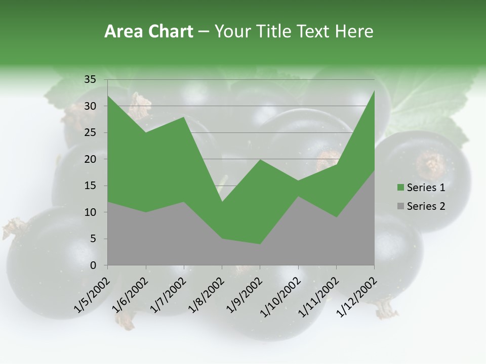 White Berry Food PowerPoint Template