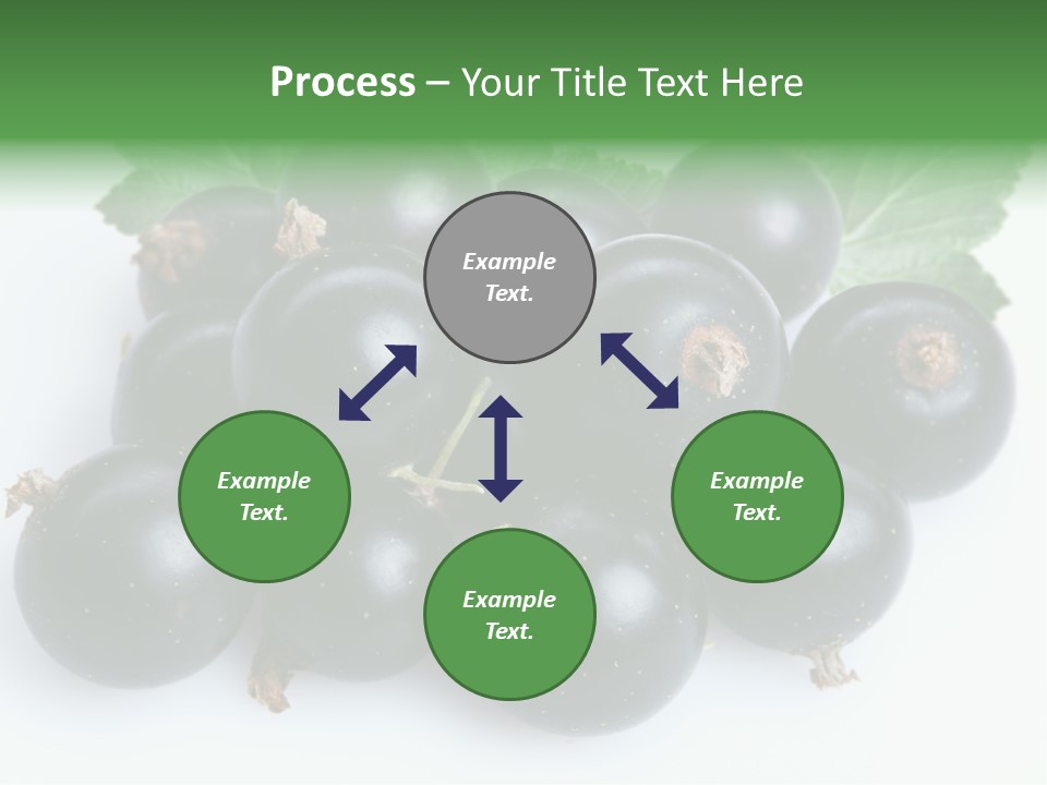 White Berry Food PowerPoint Template